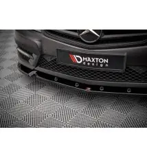 Lame Du Pare-Chocs Avant V.1 Mercedes-Benz C Coupe / Sedan / Estate AMG-Line C204 / W204 Facelift / S204 Facelift