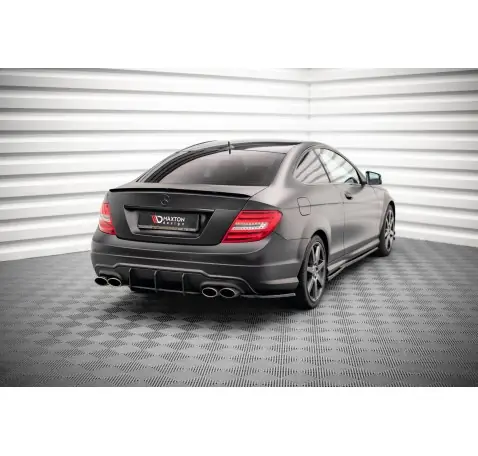 Lames De Pare-Chocs Arrière Latérales Mercedes-Benz C Coupe / Sedan / Estate AMG-Line C204 / W204 Facelift / S204 Facelift