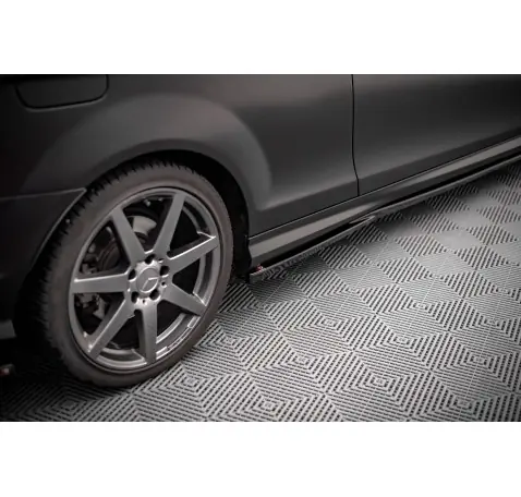 Rajouts Des Bas De Caisse Mercedes-Benz C Coupe / Sedan / Estate AMG-Line C204 / W204 Facelift / S204 Facelift