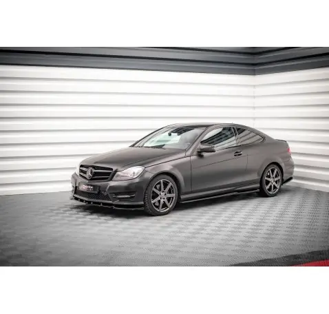 Rajouts Des Bas De Caisse Mercedes-Benz C Coupe / Sedan / Estate AMG-Line C204 / W204 Facelift / S204 Facelift