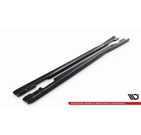 Rajouts Des Bas De Caisse Mercedes-Benz C Coupe / Sedan / Estate AMG-Line C204 / W204 Facelift / S204 Facelift