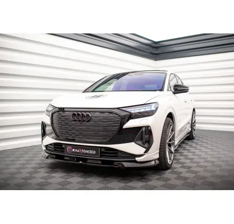 Lame Du Pare-Chocs Avant V.1 Audi Q4 e-tron Sportback S-line Mk1