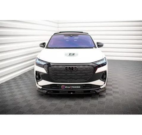 Lame Du Pare-Chocs Avant V.1 Audi Q4 e-tron Sportback S-line Mk1