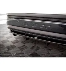 Arriere Splitter (avec une barre verticale) Audi Q4 e-tron Sportback S-line Mk1