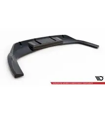 Arriere Splitter (avec une barre verticale) Audi Q4 e-tron Sportback S-line Mk1