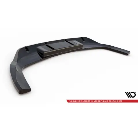 Arriere Splitter (avec une barre verticale) Audi Q4 e-tron Sportback S-line Mk1