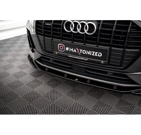 Lame Du Pare-Chocs Avant V.3 Audi Q3 Sportback / SUV S-Line F3