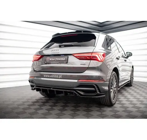 Arriere Splitter (avec une barre verticale) Audi Q3 S-Line SUV F3