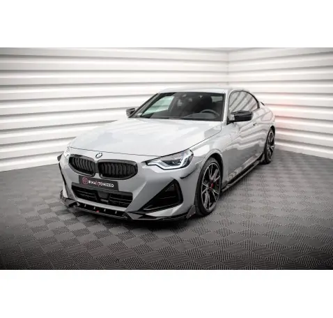 Lame Du Pare-Chocs Avant V.2 + Ailerons BMW 2 Coupe M-Pack / M240i G42