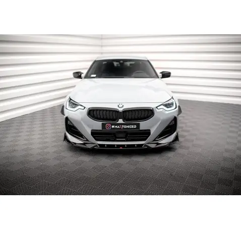Lame Du Pare-Chocs Avant V.2 + Ailerons BMW 2 Coupe M-Pack / M240i G42