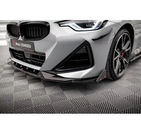 Lame Du Pare-Chocs Avant V.2 + Ailerons BMW 2 Coupe M-Pack / M240i G42