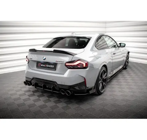Street Pro Lame Du Pare Chocs Arriere + Flaps BMW 2 Coupe M240i G42