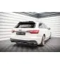 Arriere Splitter (avec une barre verticale) V.1 Audi A4 S-Line B9 Facelift