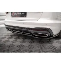 Arriere Splitter (avec une barre verticale) V.1 Audi A4 S-Line B9 Facelift