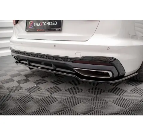 Arriere Splitter (avec une barre verticale) V.1 Audi A4 S-Line B9 Facelift