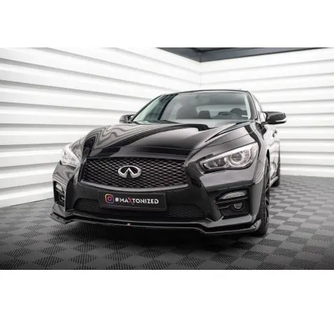 Lame Du Pare-Chocs Avant V.1 Infiniti Q50 S Mk1