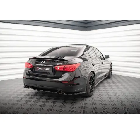 Lames De Pare-Chocs Arrière Latérales V.1 Infiniti Q50 S Mk1