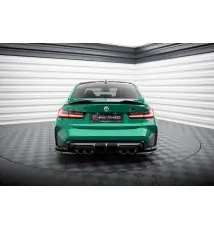 Fibre de Carbone Lames De Pare-Chocs Arrière Latérales BMW M3 Sedan / Touring G80 / G81