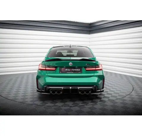 Fibre de Carbone Lames De Pare-Chocs Arrière Latérales BMW M3 Sedan / Touring G80 / G81