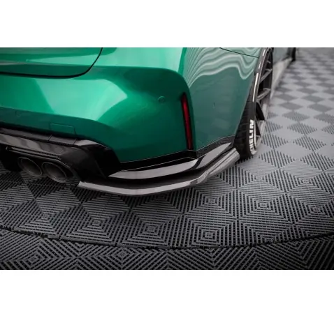 Fibre de Carbone Lames De Pare-Chocs Arrière Latérales BMW M3 Sedan / Touring G80 / G81