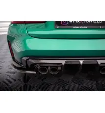 Fibre de Carbone Lames De Pare-Chocs Arrière Latérales BMW M3 Sedan / Touring G80 / G81