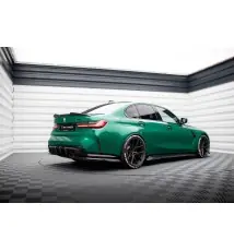 Fibre de Carbone Lames De Pare-Chocs Arrière Latérales BMW M3 Sedan / Touring G80 / G81