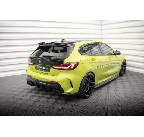 Lames De Pare-Chocs Arrière Latérales V.5 (Pour jupe arrière v.3) BMW 1 M-Pack / M135i / 128ti F40