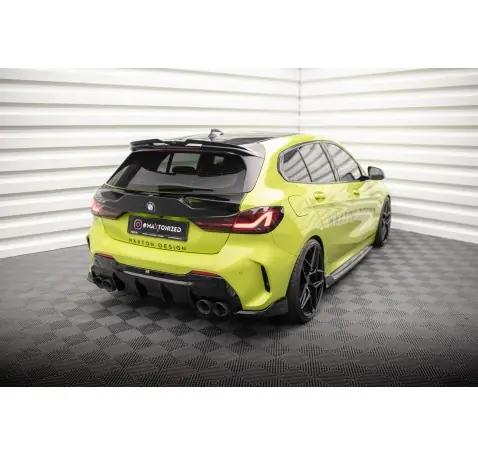 Lames De Pare-Chocs Arrière Latérales V.6 (Pour jupe arrière v.3) BMW 1 M-Pack / M135i / 128ti F40