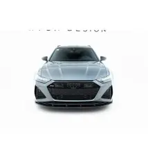 Fibre de Carbone Lame Du Pare-Chocs Avant Audi RS6 C8 / C8 Facelift