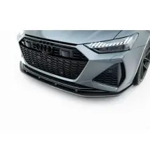 Fibre de Carbone Lame Du Pare-Chocs Avant Audi RS6 C8 / C8 Facelift