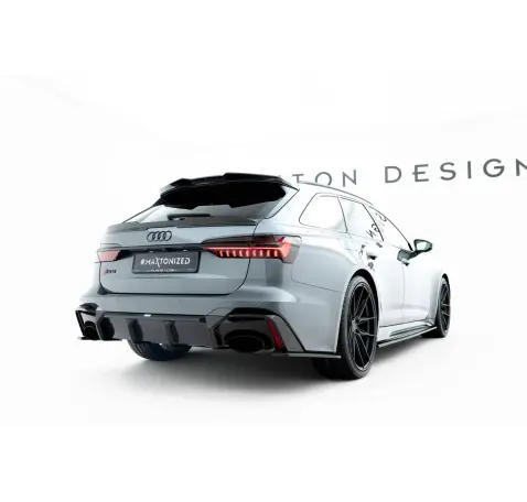 Prepreg Carbon Fiber Becquet de hayon (Plus Haut) Audi RS6 C8 / C8 Facelift