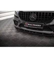 Lame Du Pare-Chocs Avant V.2 Mercedes-Benz C AMG Line Sedan / Coupe / Estate W205 / C205 / S205 Facelift