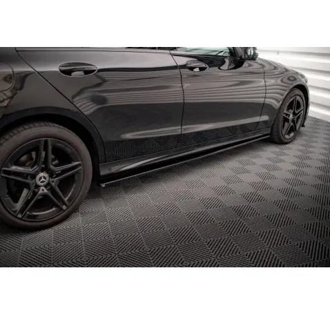 Rajouts Des Bas De Caisse Mercedes-Benz C43 / C AMG-Line Sedan / Estate W205 / S205 Facelift