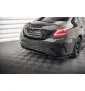Arriere Splitter (avec une barre verticale) Mercedes-Benz C AMG-Line W205 Facelift