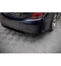 Arriere Splitter (avec une barre verticale) Mercedes-AMG C 43 Sedan W205 Facelift