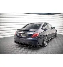 Lames De Pare-Chocs Arrière Latérales Mercedes-AMG C 43 Sedan W205 Facelift