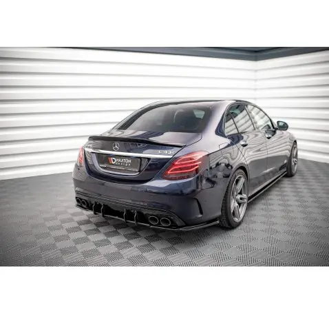 Lames De Pare-Chocs Arrière Latérales Mercedes-AMG C 43 Sedan W205 Facelift