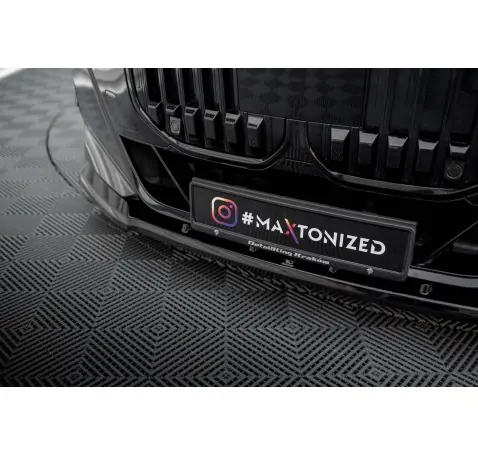 Lame Du Pare-Chocs Avant V.1 BMW 7 M-Pack / M760e / i7 M-Pack G70