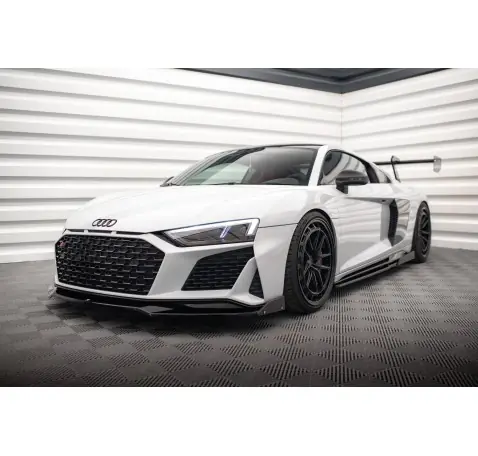 Lame Du Pare-Chocs Avant V.3 + Ailerons Audi R8 Mk2 Facelift