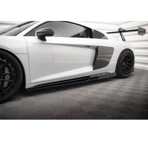 Rajouts Des Bas De Caisse V.2 + Ailerons Audi R8 Mk2 Facelift