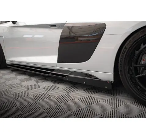 Rajouts Des Bas De Caisse V.2 + Ailerons Audi R8 Mk2 Facelift