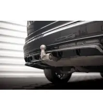 Arriere Splitter (avec une barre verticale) Volvo XC90 R-Design Mk2 Facelift