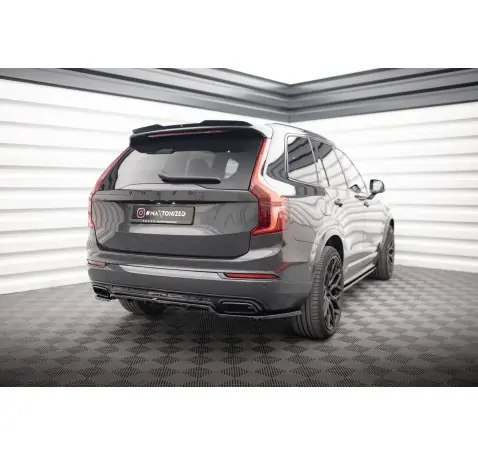 Arriere Splitter (avec une barre verticale) Volvo XC90 R-Design Mk2 Facelift