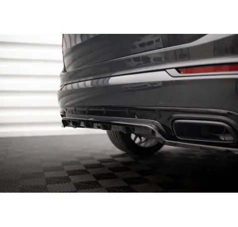 Arriere Splitter (avec une barre verticale) Volvo XC90 R-Design Mk2 Facelift