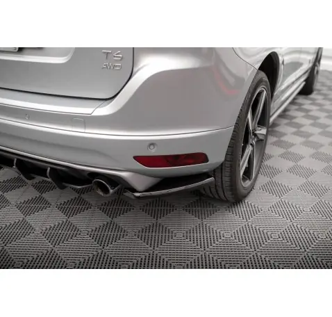 Lames De Pare-Chocs Arrière Latérales Volvo XC60 R-Design Mk1 Facelift