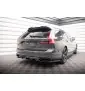 Arriere Splitter (avec une barre verticale) Volvo V90 / S90 R-Design Mk2