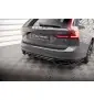 Arriere Splitter (avec une barre verticale) Volvo V90 / S90 R-Design Mk2