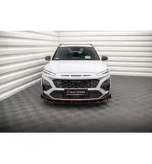 Lame Du Pare-Chocs Avant V.2 + Ailerons Hyundai Kona N Mk1
