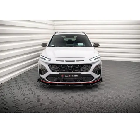 Lame Du Pare-Chocs Avant V.2 + Ailerons Hyundai Kona N Mk1