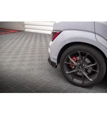 Lames De Pare-Chocs Arrière Latérales V.1 + Flaps Hyundai Kona N Mk1